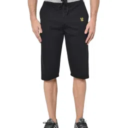 Vimal Jonney Black Regular Fit Capris image 1