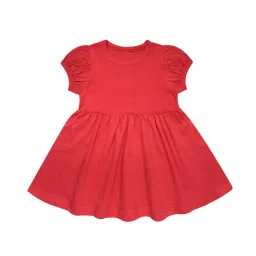 A.T.U.N. Red & White Printed Dress (Pack Of 2) image 3