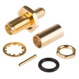 RS PRO SMA Connector Jack 50 Ω Straight Bulkhead Mount RG58A, 5265836-image-50