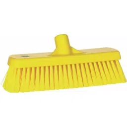 VIKAN Broom Yellow With Polyester, Polypropylene & Stainless Steel Bristles for General Purpose, 70686-picture-44