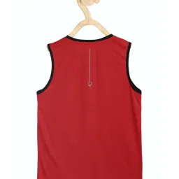 allen solly junior Allen Solly Kids Red Printed Vest image 2