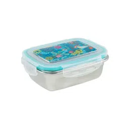 Chumbak Things Indians Say Blue Stainless Steel Lunch Box - Set of 1 image 3