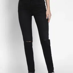 American Eagle Black Blended Solid Jeans-picture-46