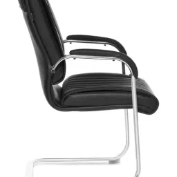 Adiko Systems Black Designer Cantilever Chair image 3