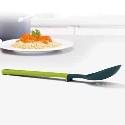 Joseph Joseph Grey & Green Toughened Nylon 31.5 cm Slotted Spoon - Set of 1 image 3