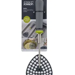 Joseph Joseph Grey & Green Nylon 10 cm Ergonomic Folding Masher - Set of 1 image 5
