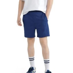 Rare Rabbit Blue Regular Fit Solid Shorts-picture-21