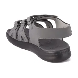 Furo by Red Chief Men's Ash Grey Floater Sandals image 4