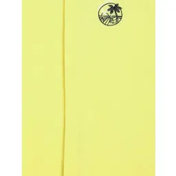 allen solly junior Allen Solly Kids Yellow Regular Fit Full Sleeves Shirt image 3