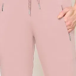 Van Heusen Pink Slim Fit Joggers image 4