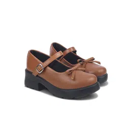 Froh Feet Solid Bows Platform Mary Janes image 5