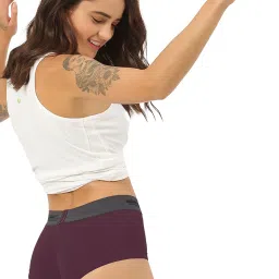 Freecultr Dark Purple Hipster Panty image 2