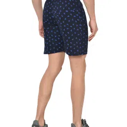 Vimal Jonney Navy Regular Fit Shorts - Pack of 2 image 2