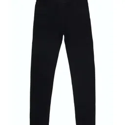 allen solly junior Allen Solly Kids Black Regular Fit Jeans image 1