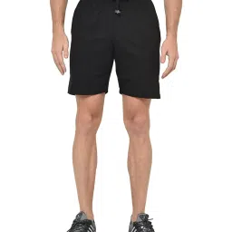 Vimal Jonney Black Regular Fit Shorts image 1
