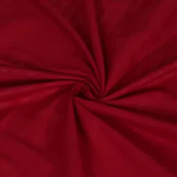 Hosta Homes Stripes Maroon 280 TC Poly Satin Fitted King Bed Sheet with 2 Pillow Covers image 4