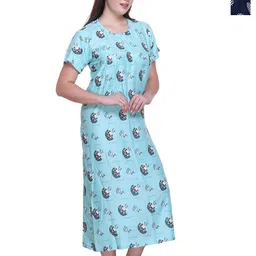 TRUDO Printed Maxi Nightdress-picture-26