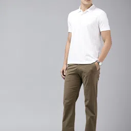 Van Heusen Men Comfort Chinos Trousers image 2