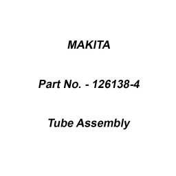 Makita Tube Assembly Suitable For PM6507H, Part No 126138-4-picture-18