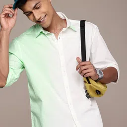 WROGN Men Tie & Dye Pure Cotton Casual Shirt-image-9