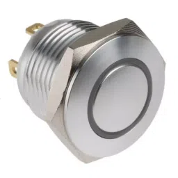 RS PRO Illuminated Push Button Switch Momentary 16 mm SPST Green Red LED 36 V DC, 1759500-image-90