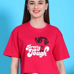 Dreambe Women Typography Printed T-shirt-picture-36