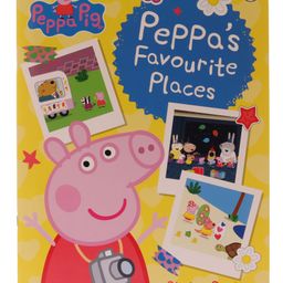 penguin random house Peppa's Favourite Places Sticker Scenes Book By Peppa Pig - English-picture-36