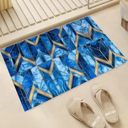 Elanza Pack of 1 2000GSM Microfibre Anti-Skid Bath Rugs-image-45