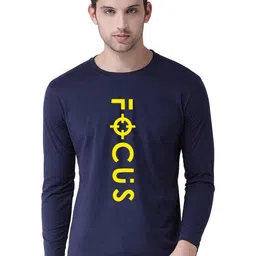 Organic Chics Men Bio Finish Typography Printed Round Neck Cotton T-shirt-image-13