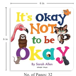 wonder house books It's Okay Not to be Okay Board Books Pack of 1 - English image 3