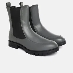 The Roadster Life Co. Women Mid-Top Chelsea Boots-image-17