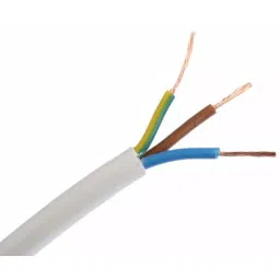 RS PRO 3 Core Power Cable 100 m 0.5 mm² White 300 V, 500 V, 7756066-image-52