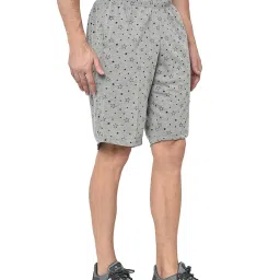 Vimal Jonney Grey Regular Fit Shorts image 3