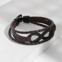 Joker & WItch Brown Infinite Bracelet image 1