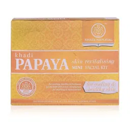 Khadi Natural Herbal Papaya Skin Revitalizing Mini Facial kit - 75 ml image 3