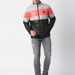 Pepe Jeans Multicolor Slim Fit Colour Block Sports Jacket image 5