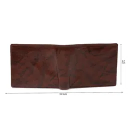 Kosher Men Leather Two Fold Wallet image 4