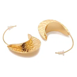 Stoln Crescent Shaped Half Hoop Earrings image 4