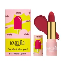 LoveChild Masaba For the Kid in You! Luxe-Matte Lipstick Hot-Pop - 4 gm-image-10