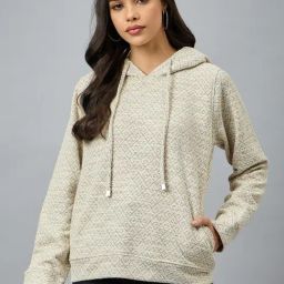 CLUB YORK Brown Fleece Checks Full Sleeves Sweatshirt-picture-45