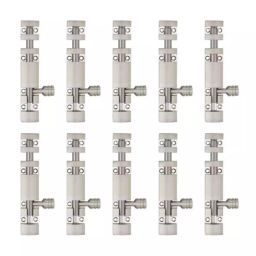 Atom 4 Inch Aluminium SS Finish Tower Bolt TB002-04 inch-SS-110 (Pack of 10)-picture-40