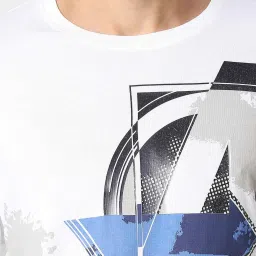 Pepe Jeans White Cotton Regular Fit Printed T-Shirt image 4