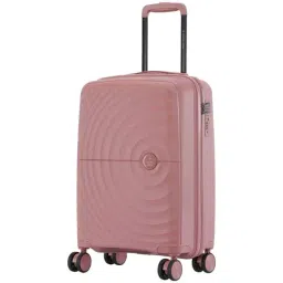Nasher Miles Seattle Rose Gold 8 Wheels Small Hard Cabin Trolley Bag-image-47