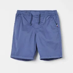 Fame Forever by Lifestyle Kids Blue Cotton Regular Fit Shorts image 1