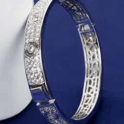 The Real Effect London Sonah Silver Bangle image 1