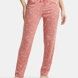 Jockey RX09 Women's Micro Modal Cotton Printed Pyjama (Colors & Prints May Vary) image 1