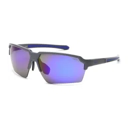 IDEE Blue Wraparound UV Protection Sunglasses for Men image 1