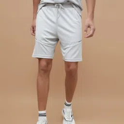 Fame Forever By Lifestyle Grey Regular Fit Shorts image 1