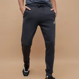 Kappa Grey Cotton Regular Fit Trackpants image 1