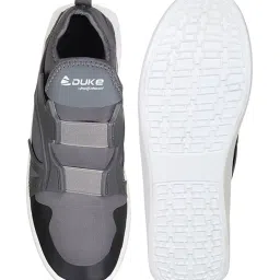 Duke Men's Grey Running Shoes image 3